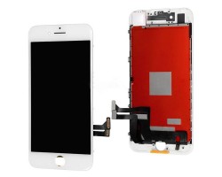 Kijelző Apple iPhone 7 plus (lcd, érintőpanel, átvezető fóliával, keret) fehér